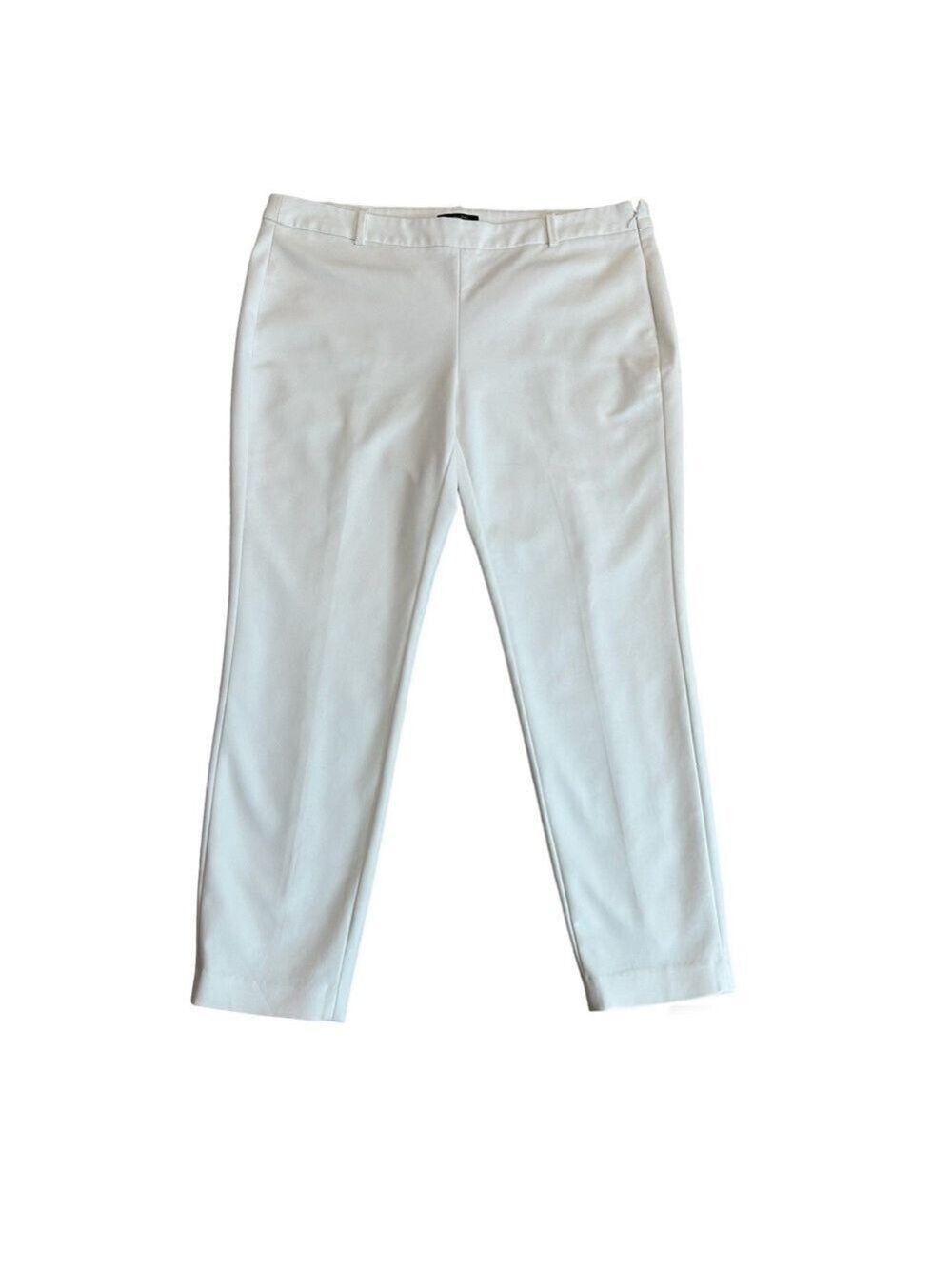 RW&CO white slim fit ankle pants Sz 14 NWOT